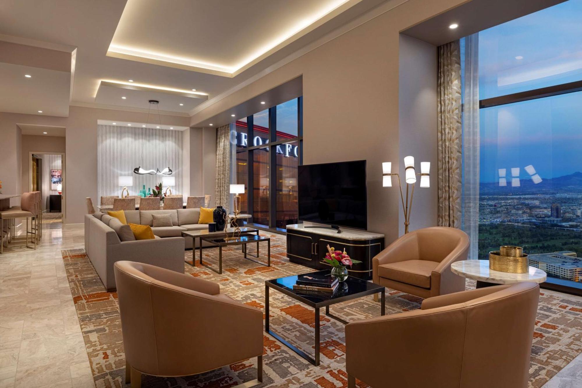 Crockfords Las Vegas, Lxr Hotels & Resorts At Resorts World Eksteriør billede